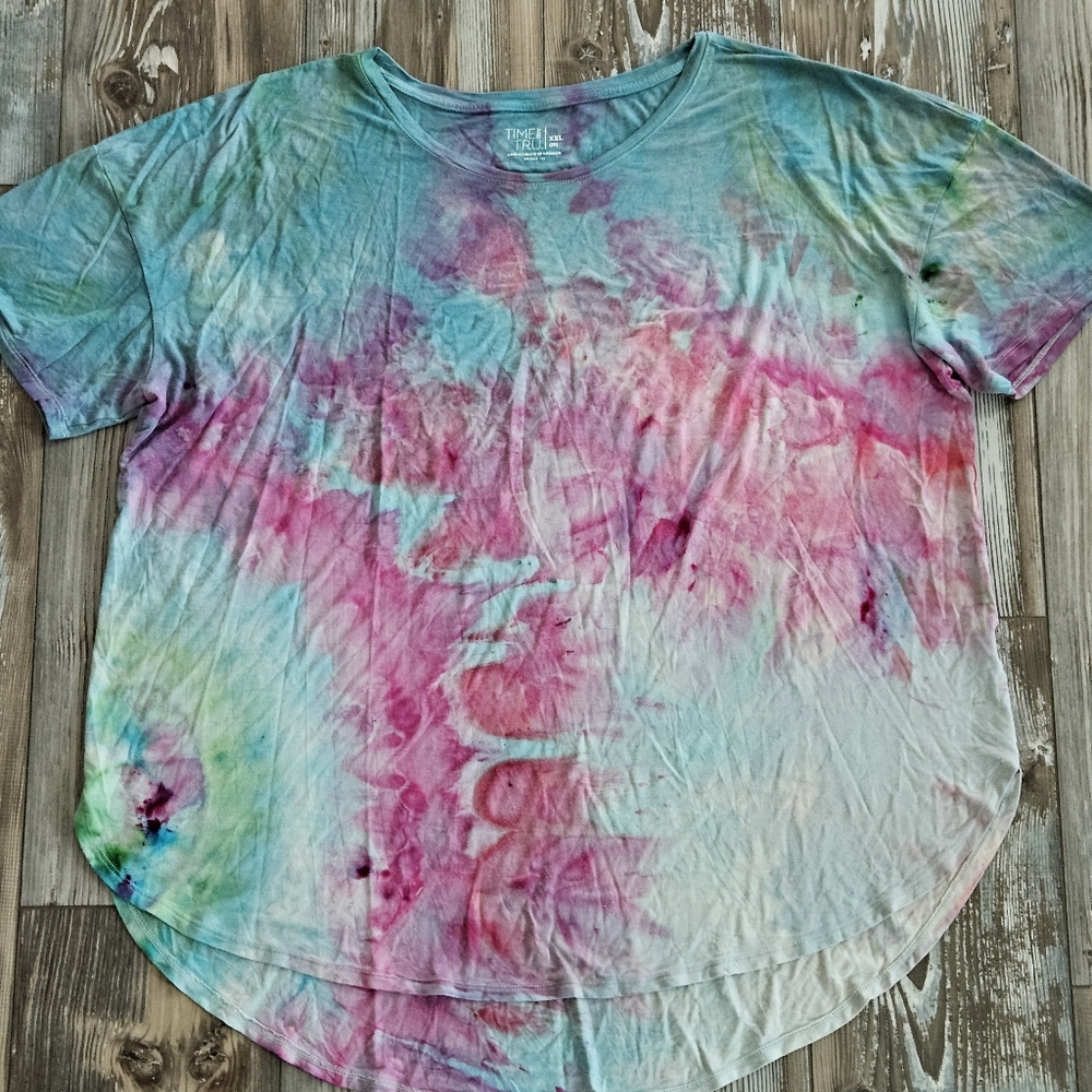Nwot Tie Dyed Shirt By Local Artist Xxl 2x 2xl